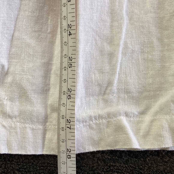 Vintage Rosetta Millington Girls Natural Linen Maxi Dress 4T 90's Y2K - Picture 7 of 9